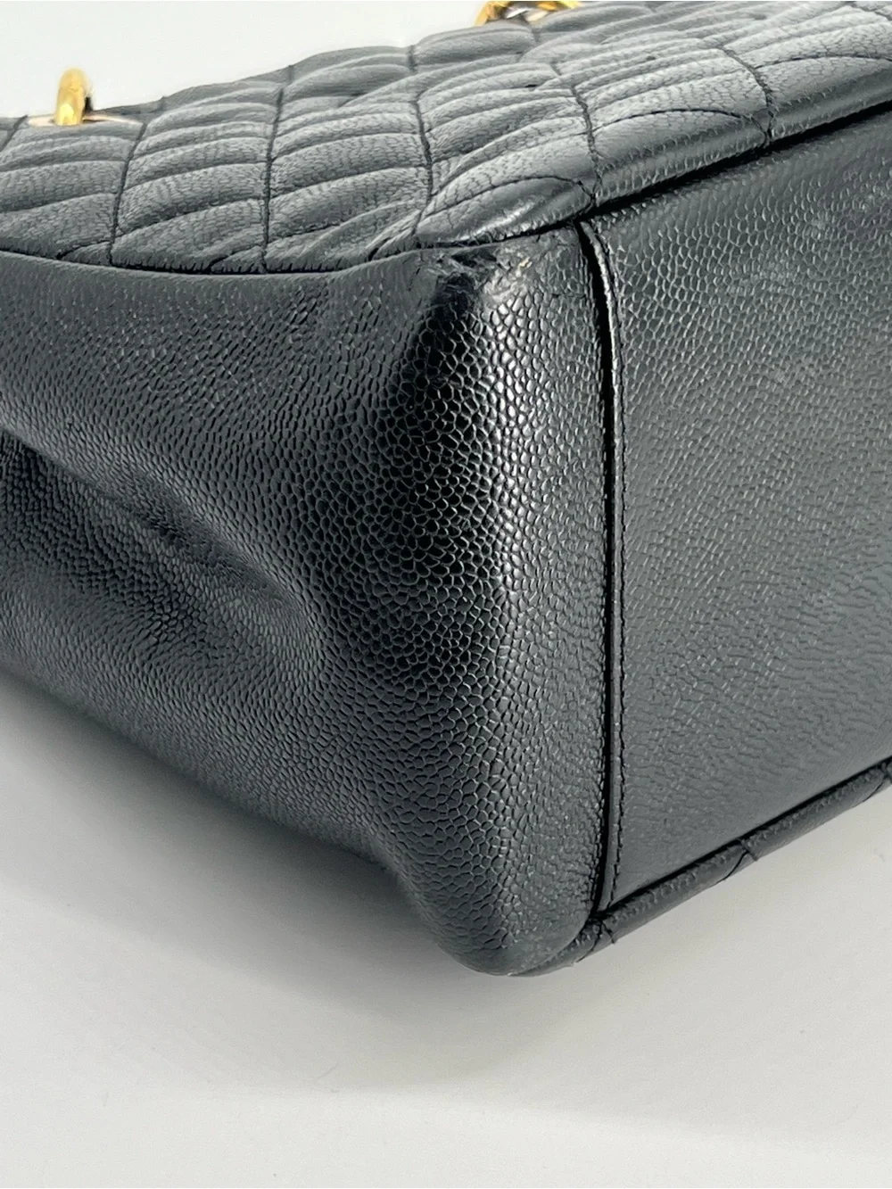 Chanel Grand Shopping Tote GST Caviar Quilted Shoulder Bag